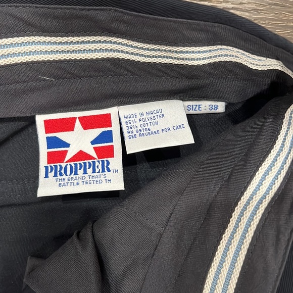 Men’s Tactical Pants, dark navy, waist 38 - Picture 8 of 9